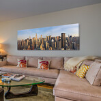 Manhattan 2 Print on Wrapped Canvas (5"H x 15"W x 1.5"D)