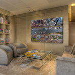 Amsterdam Print on Wrapped Canvas (8"H x 12"W x 1.5"D)