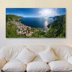 Corniglia Print on Wrapped Canvas (6"H x 12"W x 1.5"D)