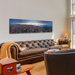 San Francisco Print on Wrapped Canvas (10"H x 40"W x 1.5"D)