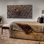 Barcelona Print on Wrapped Canvas (6"H x 12"W x 1.5"D)