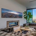 San Francisco Print on Wrapped Canvas (10"H x 40"W x 1.5"D)