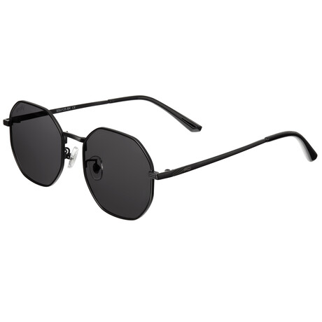 Ezra Sunglasses // Black Frame + Black Lens