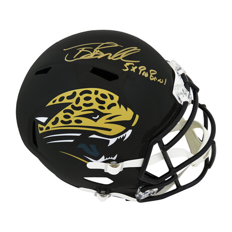 Tony Boselli // Jacksonville Jaguars // Signed Riddell Full Size Speed Replica Helmet w/ "5x Pro Bowl" Inscription