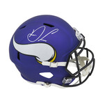 Dalvin Cook // Minnesota Vikings // Signed Riddell Full Size Speed Replica Helmet