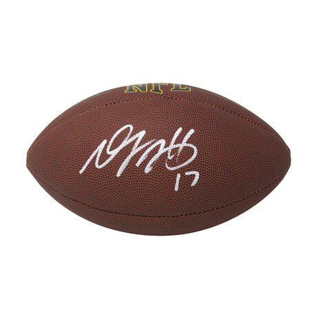 Davante Adams // Signed Wilson Super Grip Full Size NFL Football