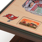 NFL // Tampa Bay Buccaneers // End Table