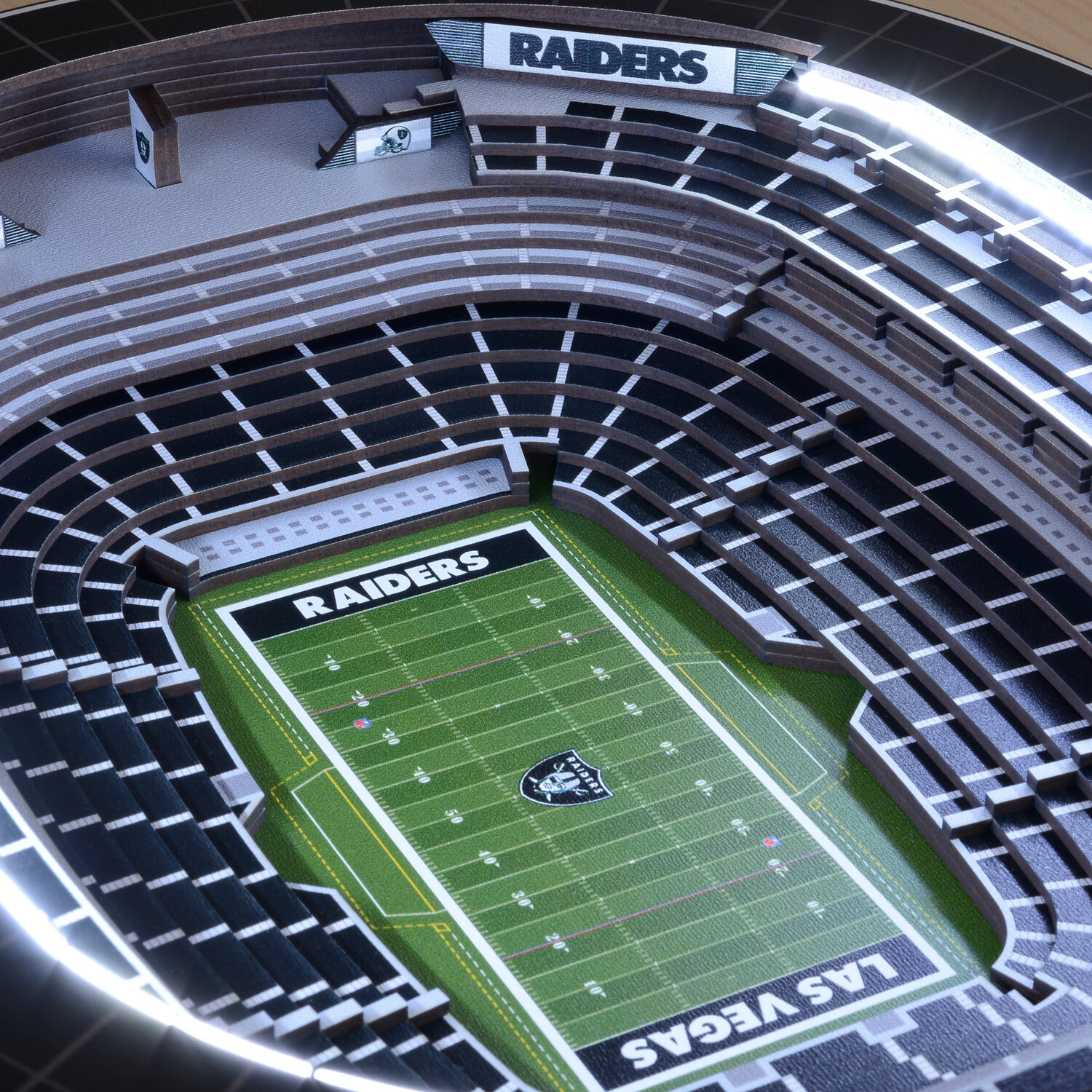 NFL // Las Vegas Raiders You The Fan Stadium Replicas Touch of Modern