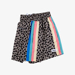 Cheetah Disco Swim Shorts // Black (XL)
