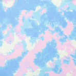 Tie Dye Polo // Blue + Pink (2XL)