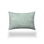 Seafoam Collection // BOGATELLI + SAILBOATS Throw Pillows // Set of 3