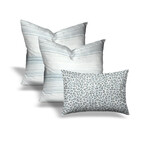 Dusty Blue Collection // OBER + LEOPER Throw Pillows // Set of 3