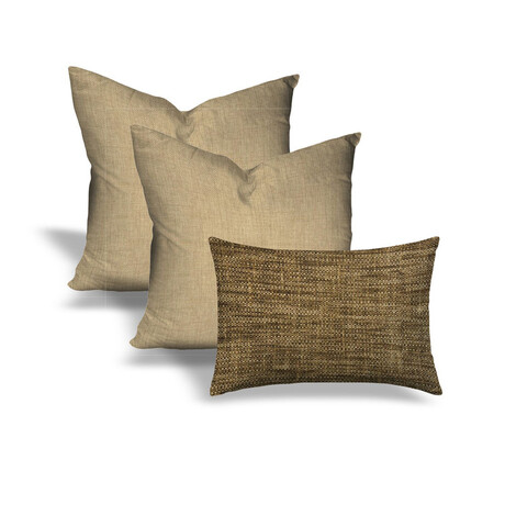 Boho Tan Collection // REMI + BOHO SEA Throw Pillows // Set of 3