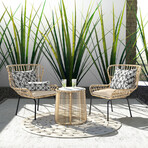 Charcoal Collection // BLOT + SHIBORI LUXE Throw Pillows // Set of 3