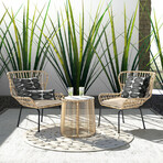 Charcoal Collection // BLOT + VORTEX Throw Pillows // Set of 3