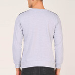 Milo Round Neck Sweatshirt // Gray (Small)