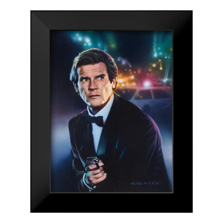 James Bond (16"H x 13"W x 2"D)