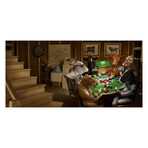 Poker Playen Cows (13"H x 16"W x 2"D)