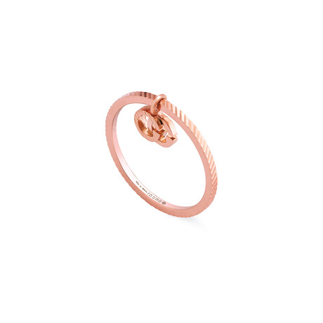 Gucci // GG Running 18K Rose Gold Ring // New (Ring Size: 6.5)