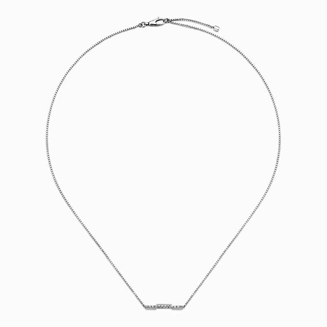 Gucci // Link to Love Diamond Necklace // 17.7" // New