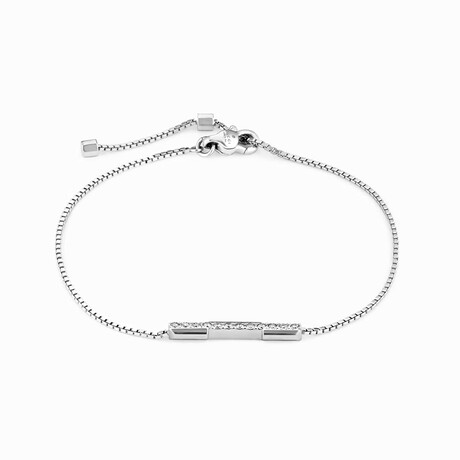 Gucci // Link to Love 18K White Gold Diamond Bracelet // 6.3" // New