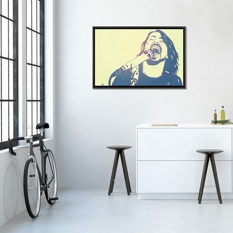 Dave Grohl by Giuseppe Cristiano (18"H x 26"W x 0.75"D)