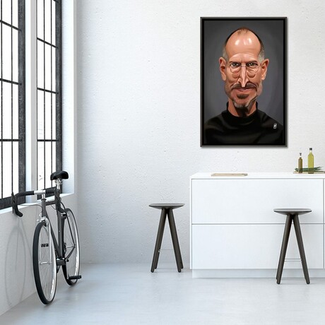 Steve Jobs by Rob Snow (26"H x 18"W x 0.75"D)