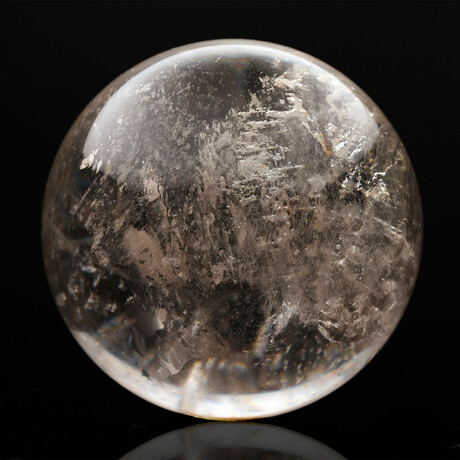 Hand-Carved Clear Quartz Sphere // 2.6 Lb.
