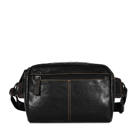 Large Travel Belt Bag // Black