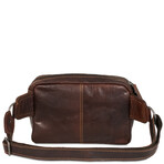 Large Travel Belt Bag // Brown