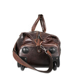 Wheeled Duffle Bag // Brown