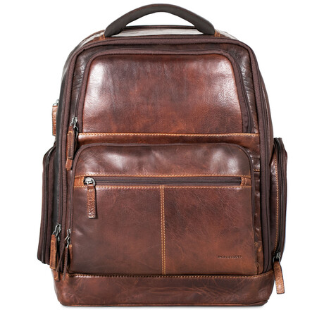 Tech Backpack // Brown
