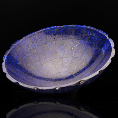 Lapis Lazuli Scalloped Bowl // 1 lb