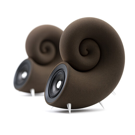 Spirula Speakers 4" Deep Amber // No Cables