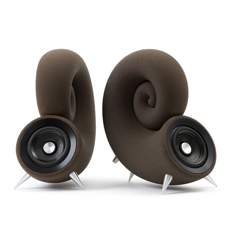 Spirula Speakers 3" Deep Amber // No Cables