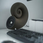 Spirula Speakers 4" Deep Amber // No Cables