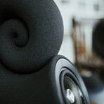 Spirula Speakers 4" Deep Black // No Cables