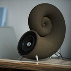 Spirula Speakers 4" Deep Amber // No Cables