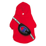 Champion X Fresh Pawz // Fanny Pack Hoodie // Dog Clothing (S)