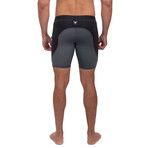 Shorts // Gray + Black (S)