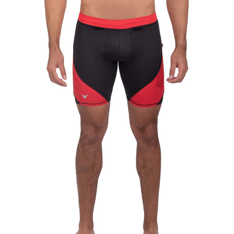 Shorts // Black + Red (S)