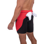 Shorts // Black + Red (S)