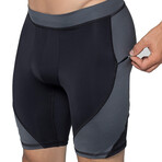 Shorts // Black + Gray (S)