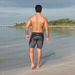 Shorts // Gray + Black (S)