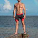 Shorts // Black + Red (S)