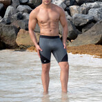 Shorts // Gray + Black (S)