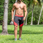 Shorts // Black + Red (S)