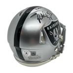 Richard Seymour // Oakland Radiers // Autographed Mini Helmet + Inscription