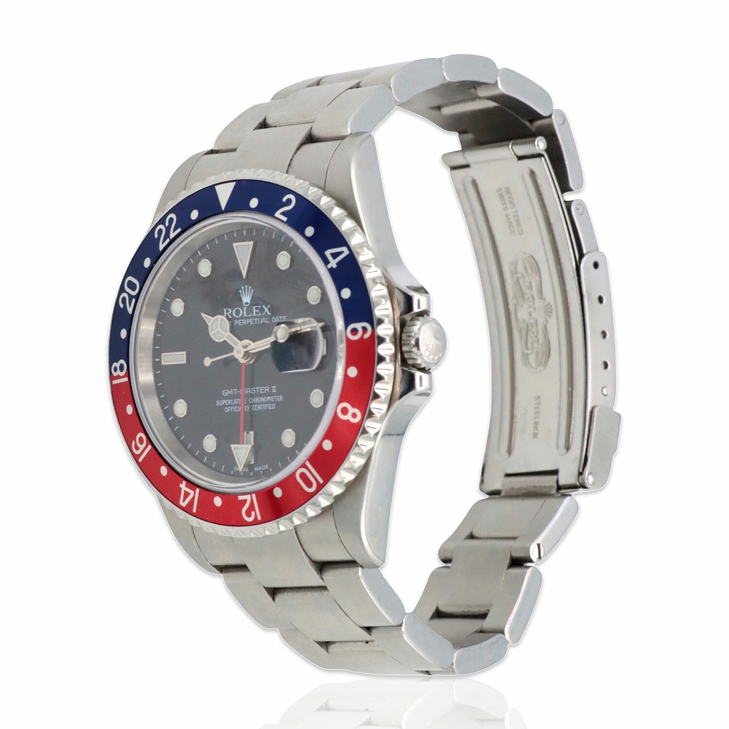 Rolex GMTMaster II Pepsi Automatic // 16710 // PreOwned Rolex GMT