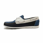 Yacht Loafer // Blue + Cream (39)